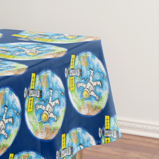 Mantel Astronauta divertida en el espacio y el personaliz (In Situ)