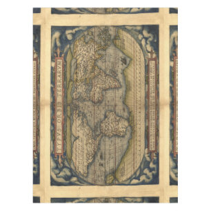 Mantel Atlas de la antigüedad del mapa del mundo del