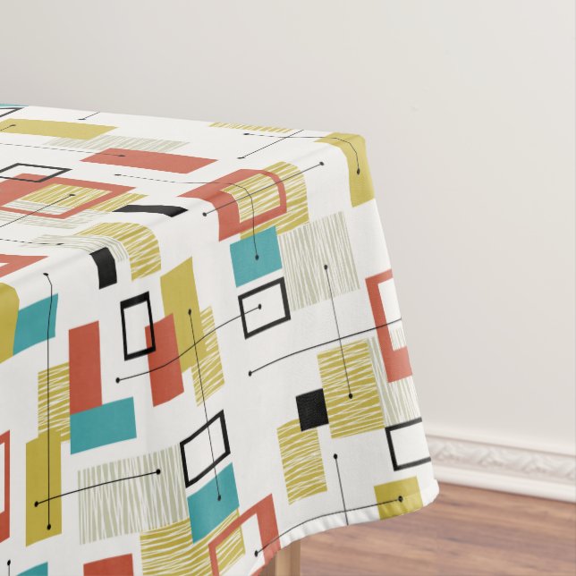 Mantel atómico del diseño de Tiki del vintage (In Situ)