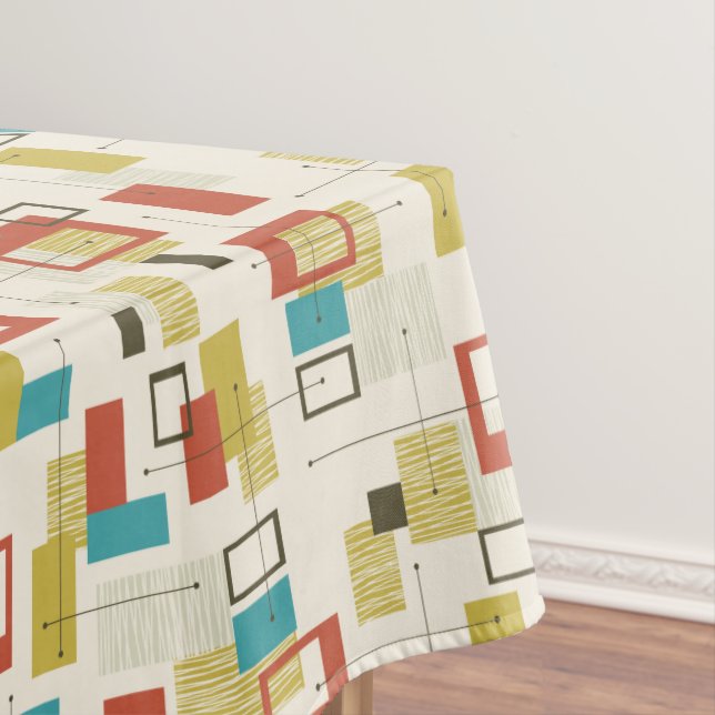 Mantel atómico del diseño de Tiki del vintage (In Situ)