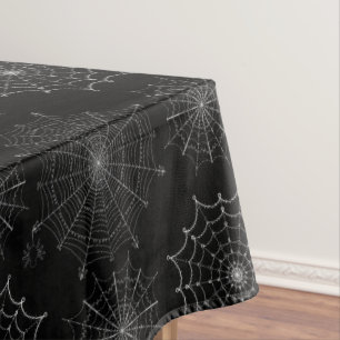 Mantel Atractiva telaraña de Halloween