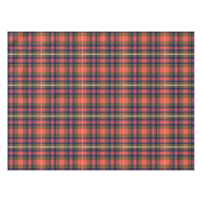 Mantel Auténtico Clan Plaid Tartán (Frente (Horizontal))