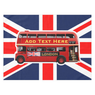 Mantel Autobús rojo de Londres temático