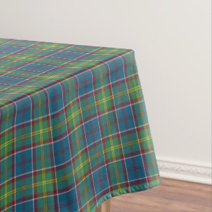 Mantel Ayrshire Scotland District Tartan Tablecloth