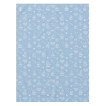 Azul airoso del tiempo del té