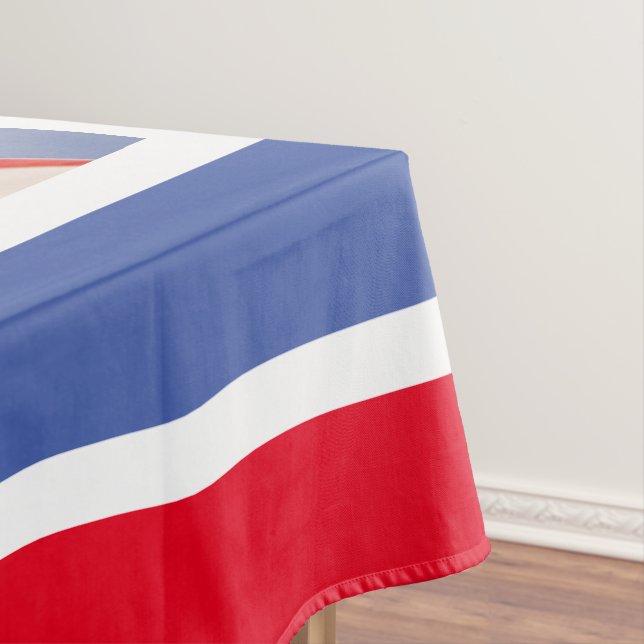 Mantel Azul blanco rojo patriótico 4 de julio (In Situ)