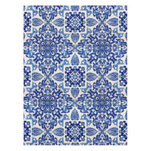 Mantel Azul Índigo Azulejo Lisboa Talavera Portuguesa