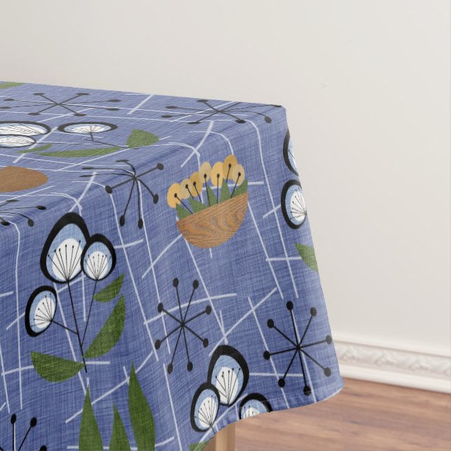 Mantel Azul, negro, plantas domésticas | Moderna a mediad (In Situ)