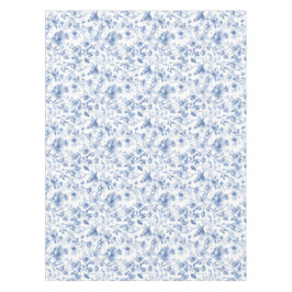 Mantel Azul, porcelana, china azul, tela floral, chinoise
