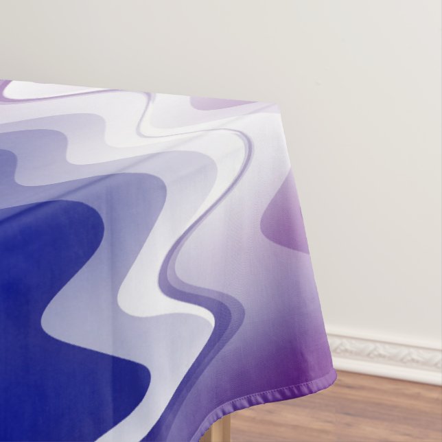 Mantel Azul púrpura blanco (In Situ)