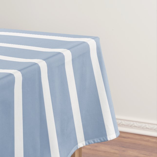 Mantel azul y blanco a rayas (In Situ)