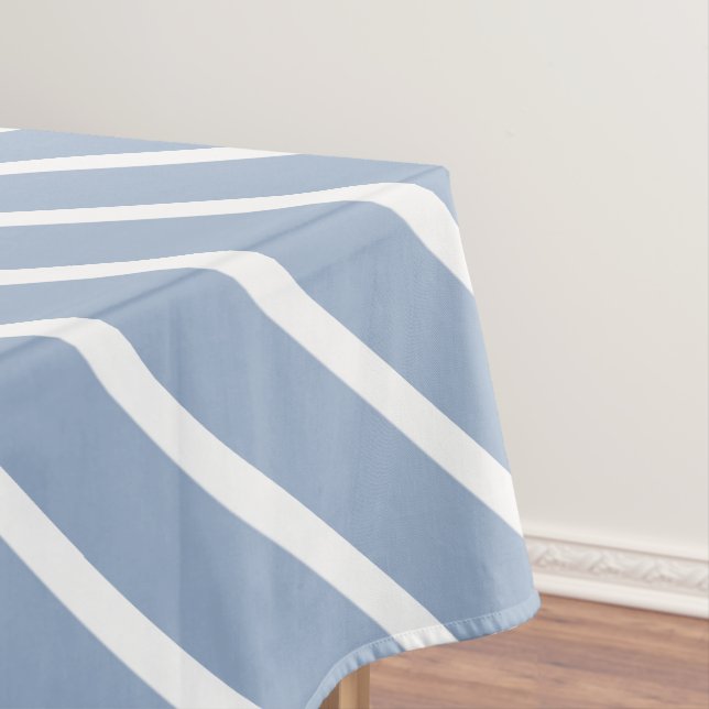 Mantel azul y blanco a rayas (In Situ)