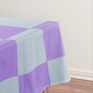 Mantel Azul y lavanda suaves y bajo control