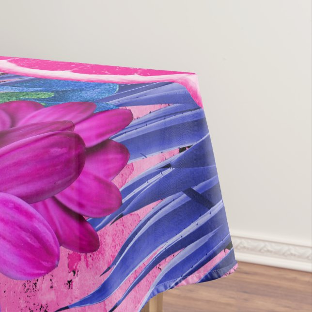 Mantel Azul y Rosa. (In Situ)