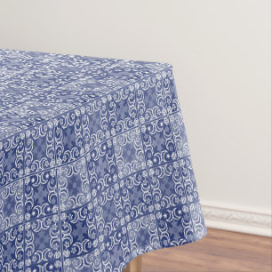 Mantel azulejo de Delft patrón étnico nacional holandés