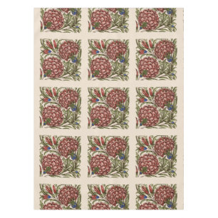 Mantel Azulejo de Flor de Clavel Antiguo Rústico Arte De