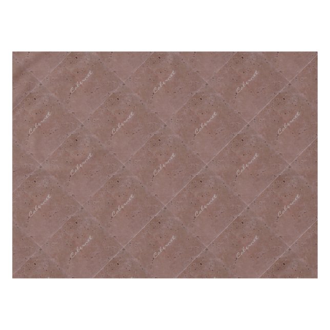 Mantel Azulejo de Travertino de Vino Cabernet (Frente (Horizontal))