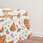 Mantel Baby Shower Pizza y Pacificadores<br><div class="desc">Pizza y Pacificadores Baby Shower Tablecloth</div>