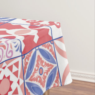 Mantel Baldosa roja marroquí