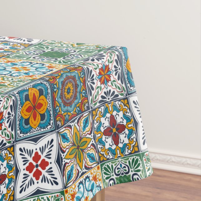 Mantel Baldosas inspiradas por Talavera (In Situ)