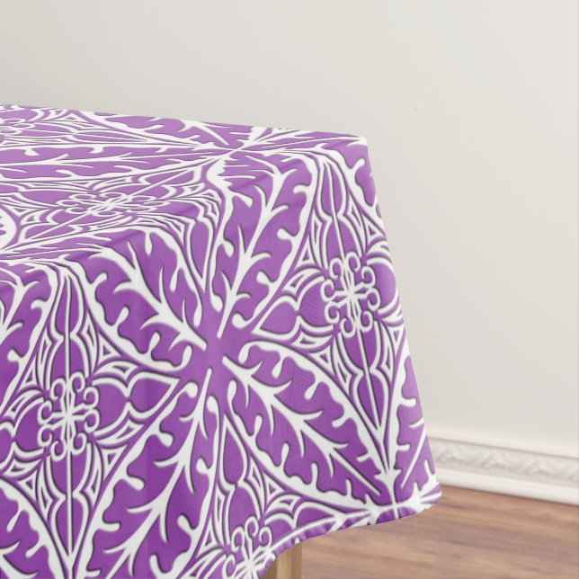 Mantel Baldosas marroquíes: violeta y blanca (In Situ)