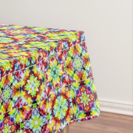 Mantel Baldosas mediterráneas, mosaicos de tinta de alcoh