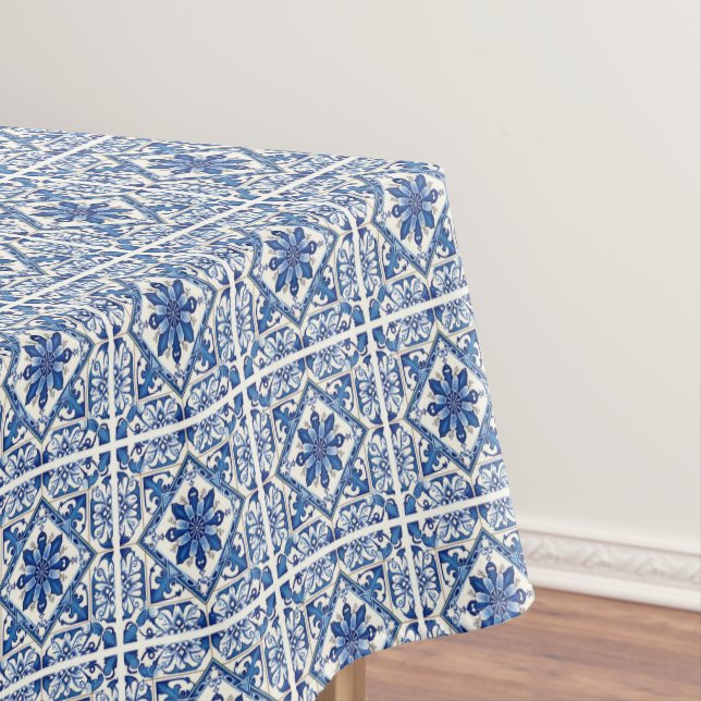 Mantel Baldosas mediterráneas, portuguesas, azulejo, mall (In Situ)