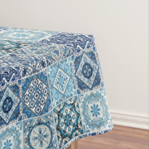 Mantel Baldosas mediterráneas, portuguesas, azulejo, mall