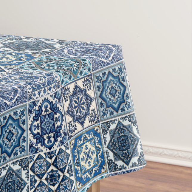 Mantel Baldosas mediterráneas, portuguesas, azulejo, mall (In Situ)