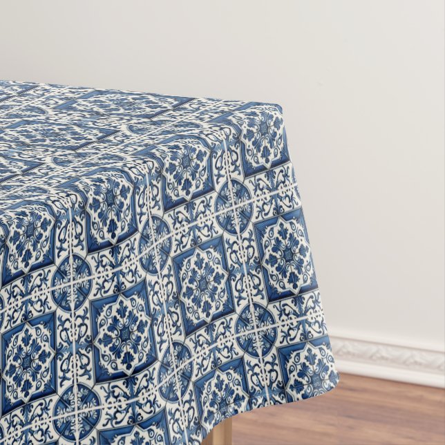 Mantel Baldosas mediterráneas, portuguesas, azulejo, mall (In Situ)