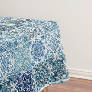 Mantel Baldosas mediterráneas, portuguesas, azulejo, mall
