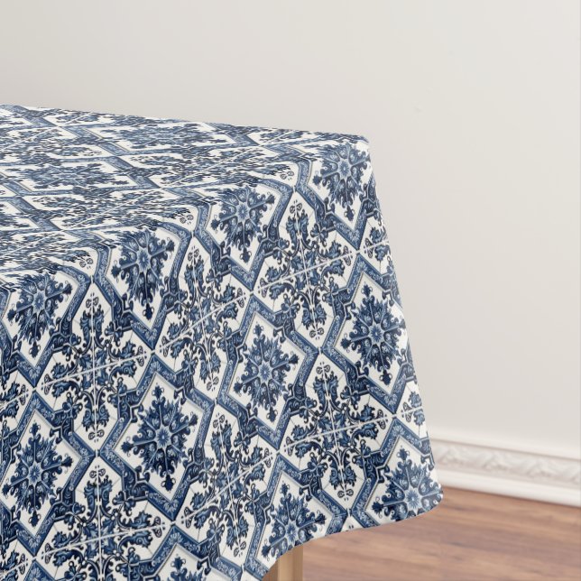 Mantel Baldosas mediterráneas, portuguesas, azulejo, mall (In Situ)