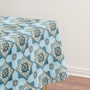 Mantel Baldosas mediterráneas, portuguesas, azulejo, mall