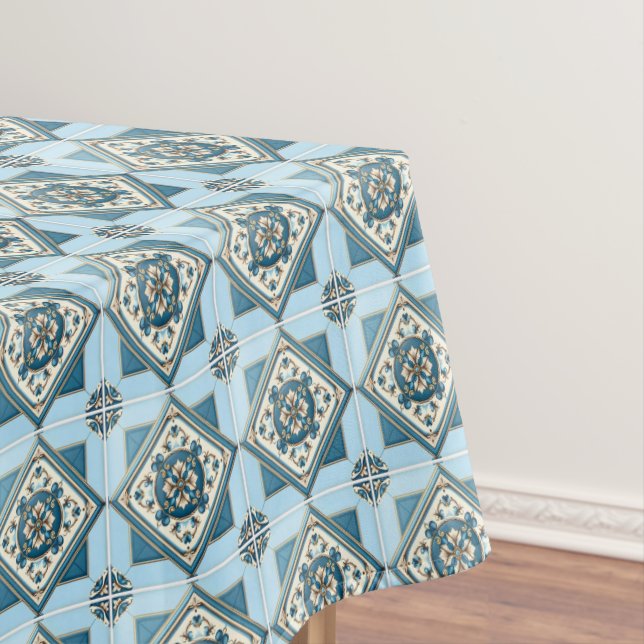 Mantel Baldosas mediterráneas, portuguesas, azulejo, mall (In Situ)