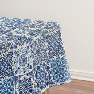 Mantel Baldosas mediterráneas, portuguesas, azulejo, mall