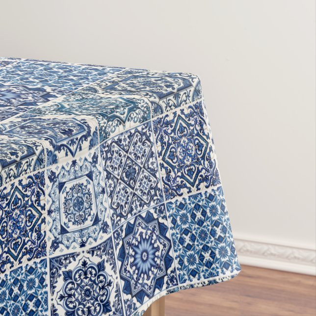 Mantel Baldosas mediterráneas, portuguesas, azulejo, mall (In Situ)