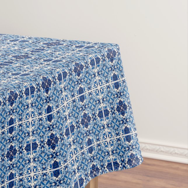 Mantel Baldosas mediterráneas, portuguesas, azulejo, mall (In Situ)