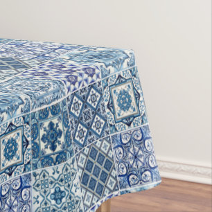 Mantel Baldosas mediterráneas, portuguesas, azulejo, mall