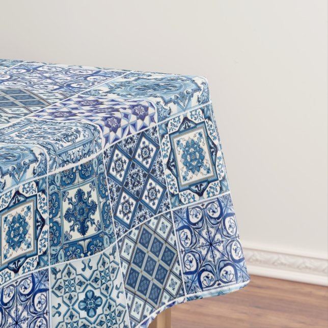 Mantel Baldosas mediterráneas, portuguesas, azulejo, mall (In Situ)