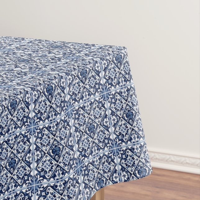 Mantel Baldosas mediterráneas, portuguesas, azulejo, mall (In Situ)