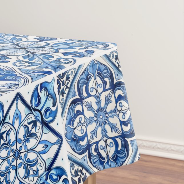 Mantel Baldosas mediterráneas, portuguesas, azulejo, mall (In Situ)