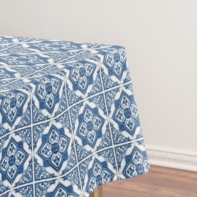 Mantel Baldosas mediterráneas, portuguesas, azulejo, mall (In Situ)