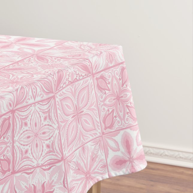 Mantel Baldosas orgánicas en rosa (In Situ)