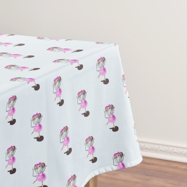 Mantel Ballerina Mouse Tableclol Ballet Dance (In Situ)