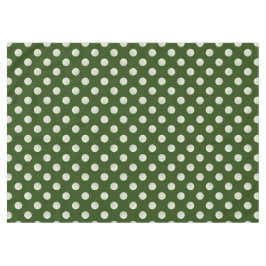 Mantel Baloncesto de golf en verde para fiesta golfista