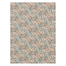 Mantel Bañar Hares Tesselation Brown Tableclol 6