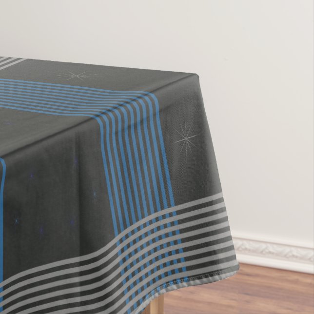 Mantel Bandas azules (In Situ)