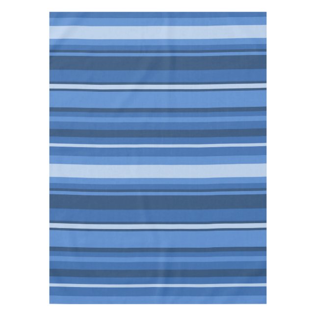Mantel Bandas azules monográficas (Anverso)