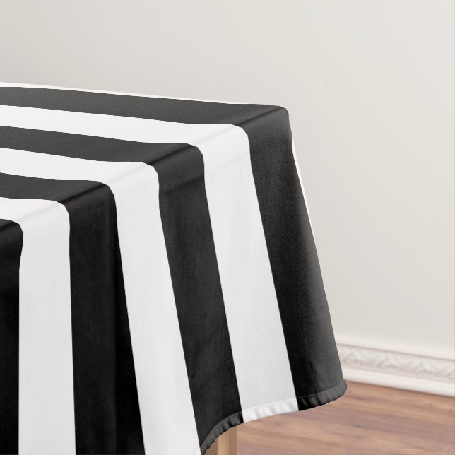Mantel Bandas clásicas en blanco y negro  (In Situ)