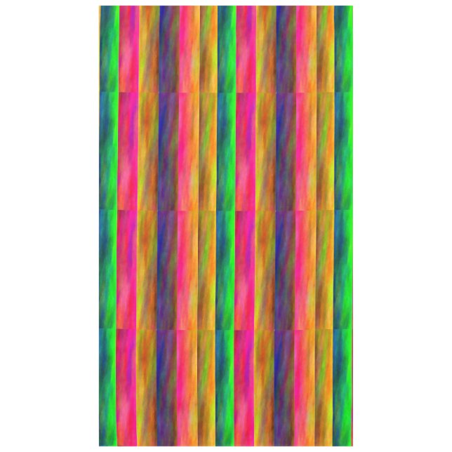 Mantel bandas coloridas (Anverso)